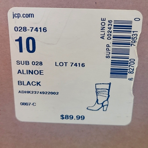 Call It Spring Alinoe Slouch Black Boot - Picture 2 of 6